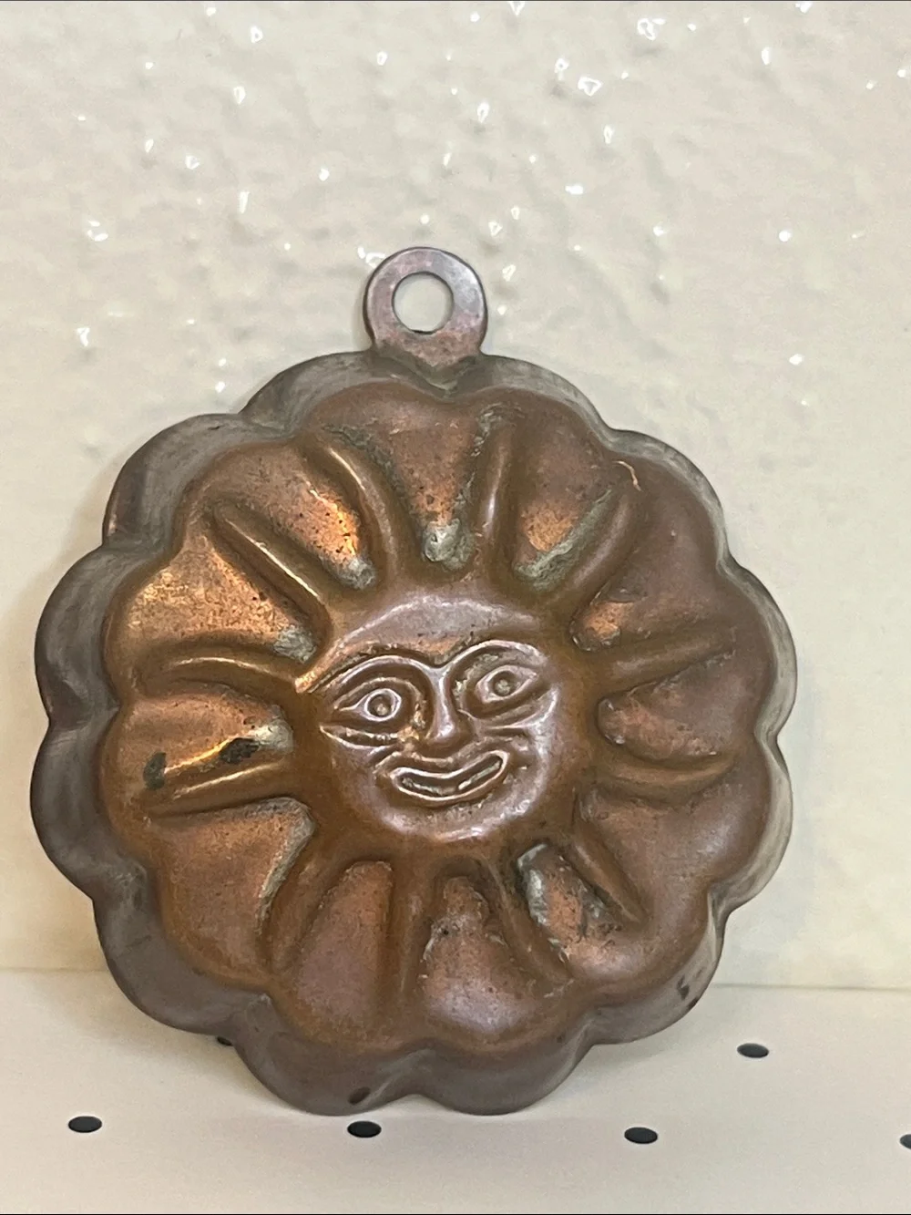 Antique Copper Wall Molds - Decorative Home Wall Decor (Copper) - Set of 3